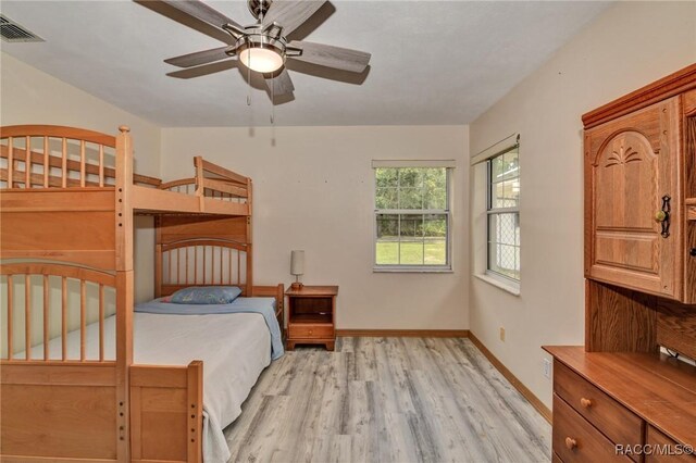 3670 W Cogwood Cir, Beverly Hills, FL 34465 - bedroom featuring light wood-type flooring and baseboards