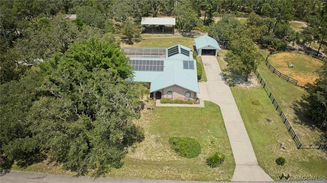 3670 W Cogwood Cir, Beverly Hills, FL 34465 - aerial view of property and surrounding area