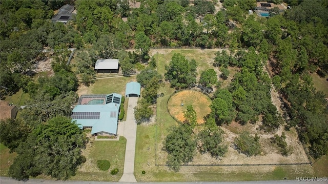3670 W Cogwood Cir, Beverly Hills, FL 34465 - bird's eye view