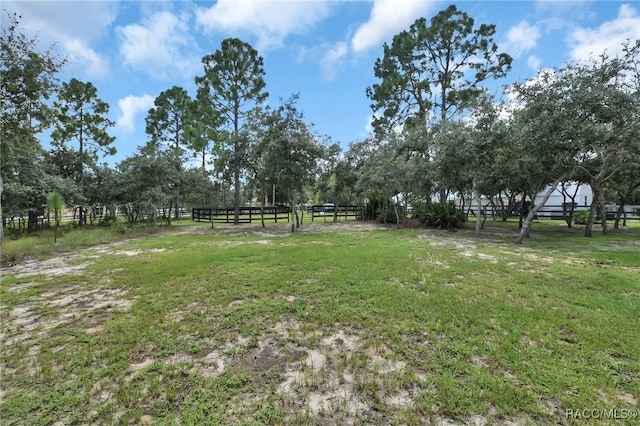 3670 W Cogwood Cir, Beverly Hills, FL 34465 - view of yard featuring a view of countryside