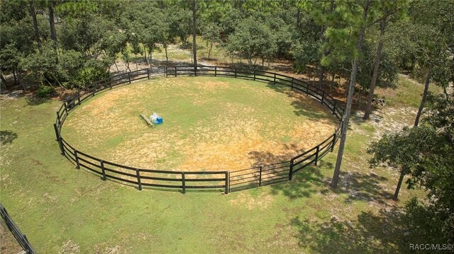 3670 W Cogwood Cir, Beverly Hills, FL 34465 - view of yard with a rural view