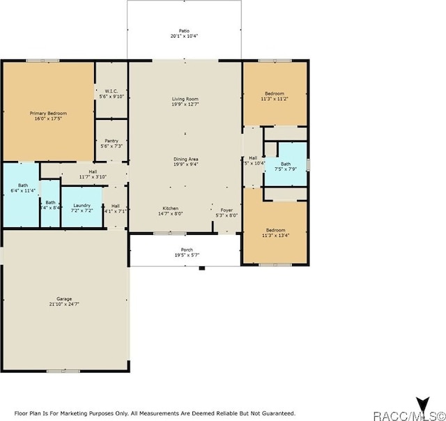 2828 E Celina St, Inverness, FL 34453 - view of room layout