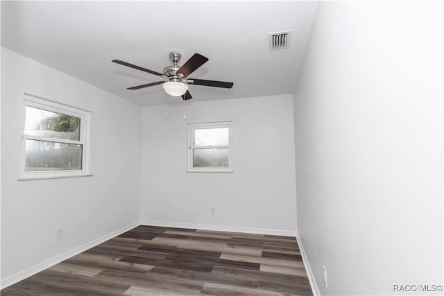 9019 E Gulf To Lake Hwy, Inverness, FL 34450 - empty room featuring a ceiling fan and wood finished floors