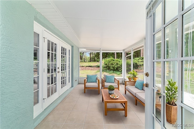 19028 SW 101st Pl, Dunnellon, FL 34432 - sunroom / solarium featuring french doors