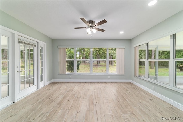 19028 SW 101st Pl, Dunnellon, FL 34432 - view of unfurnished sunroom