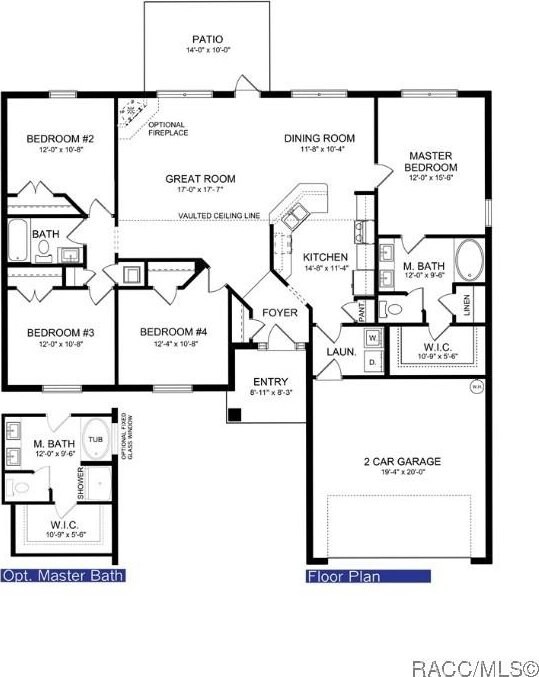 777 W Hallam Dr, Citrus Springs, FL 34434 - view of floor plan / room layout