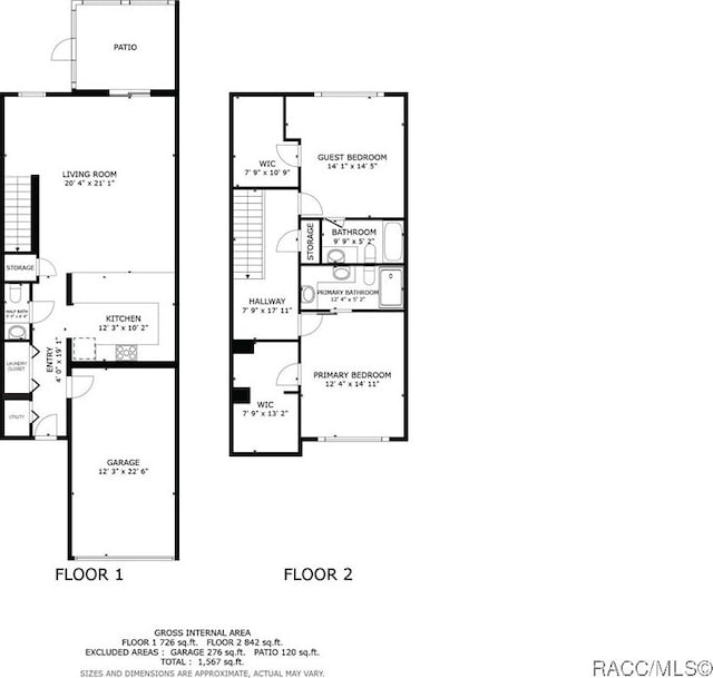 9781 E Goldfinch Ln, Inverness, FL 34450 - floor plan / room layout