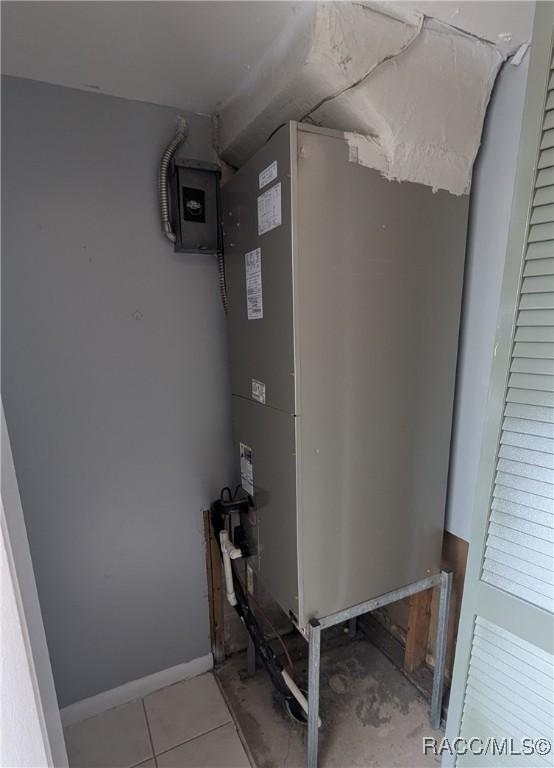 9781 E Goldfinch Ln, Inverness, FL 34450 - utilities with heating unit