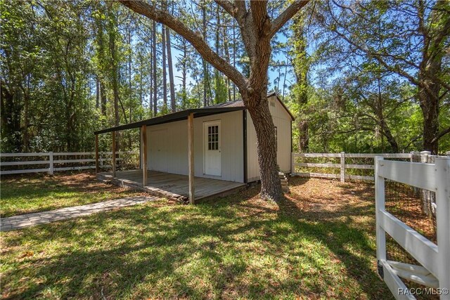 5079 W Pinto Loop, Beverly Hills, FL 34465 - view of outbuilding featuring an outdoor structure