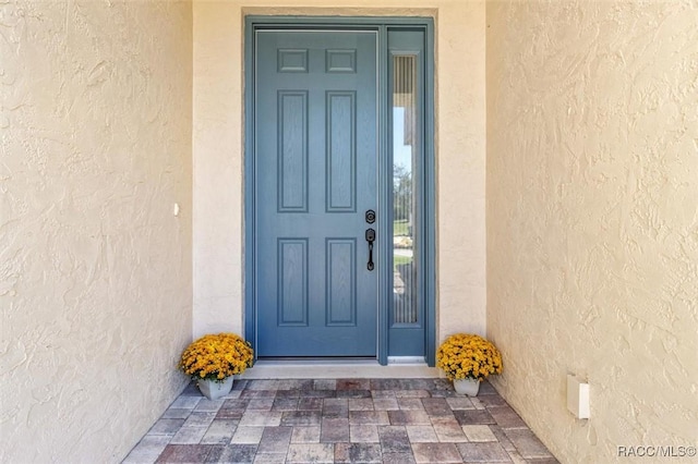 2071 N Buttonwood Loop, Hernando, FL 34442 - view of exterior entry with stucco siding