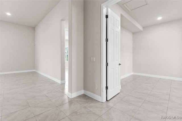 2071 N Buttonwood Loop, Hernando, FL 34442 - unfurnished room with recessed lighting and light tile patterned floors