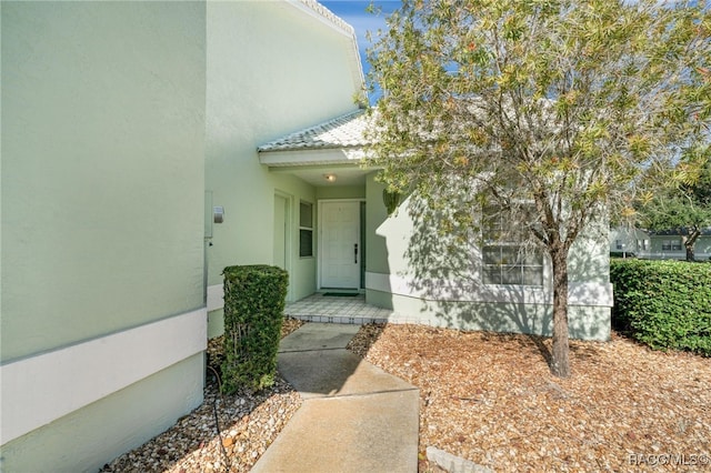 view of property entrance