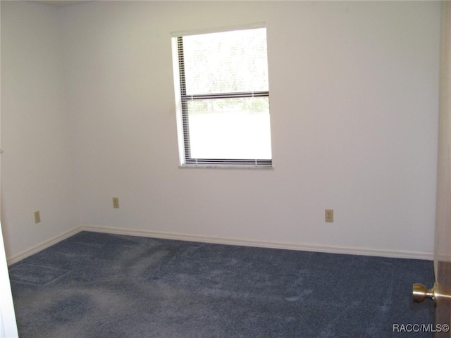 spare room featuring carpet flooring