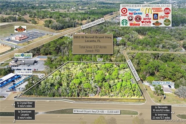 2853 W Norvell Bryant Hwy, Lecanto FL, 34461 land for sale