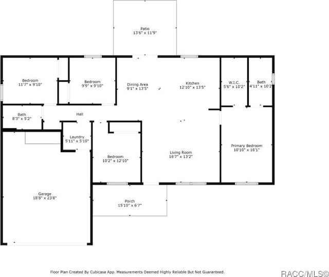977 W Homeway Loop, Citrus Springs, FL 34434 - view of property floor plan
