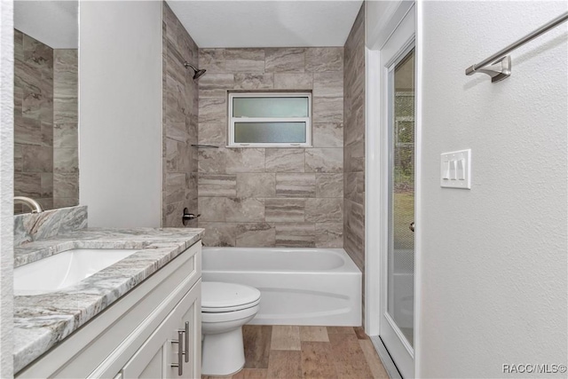 5443 N Nakoma Dr, Beverly Hills, FL 34465 - bathroom with vanity and bathing tub / shower combination