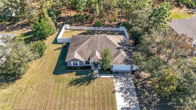 4129 N Pink Poppy Dr, Beverly Hills, FL 34465 - aerial view of property and surrounding area