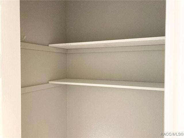 view of closet