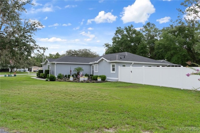 140 W Frisco Ln, Citrus Springs, FL 34434 - back of property with stucco siding