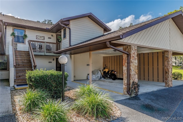 view of front of house