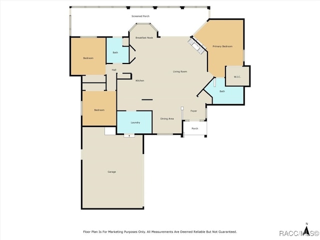 4105 W Tomahawk Dr, Beverly Hills, FL 34465 - view of room layout