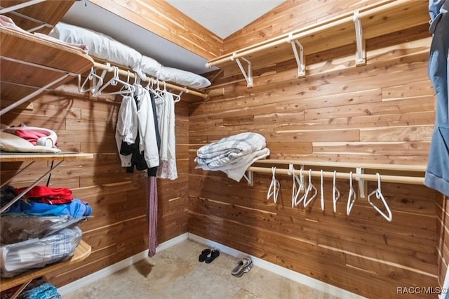 4105 W Tomahawk Dr, Beverly Hills, FL 34465 - spacious closet with lofted ceiling