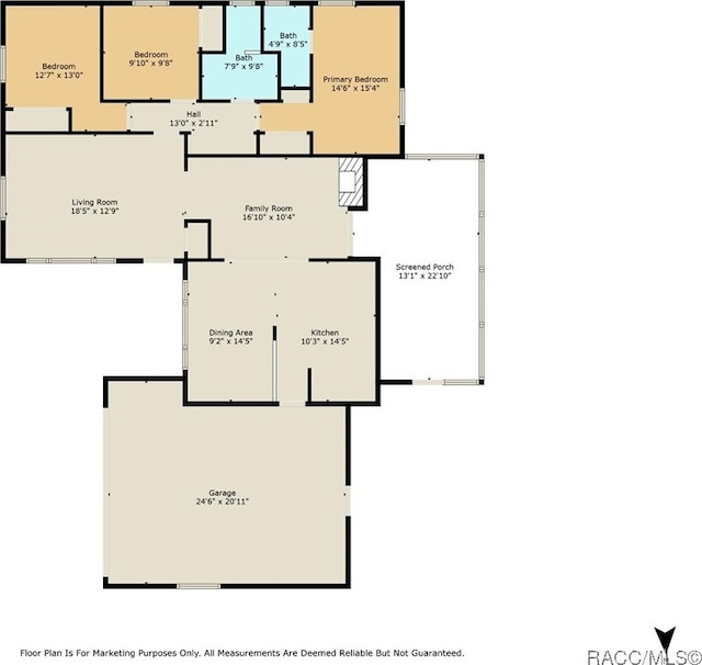 3874 N Timucua Pt, Crystal River, FL 34428 - view of floor plan / room layout