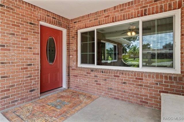 3874 N Timucua Pt, Crystal River, FL 34428 - property entrance with brick siding