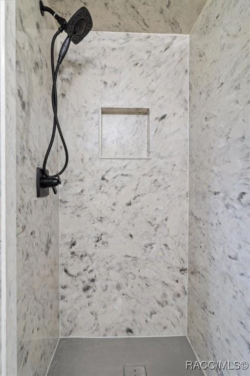3874 N Timucua Pt, Crystal River, FL 34428 - bathroom view of tiled shower