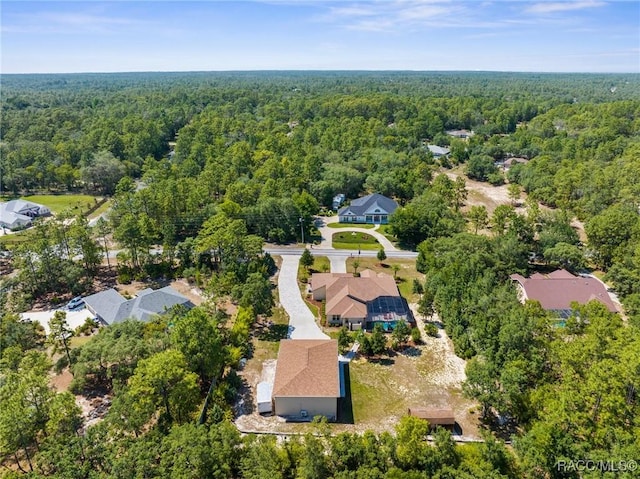 2056 W Learwood Pl, Beverly Hills, FL 34465 - drone / aerial view of a forest