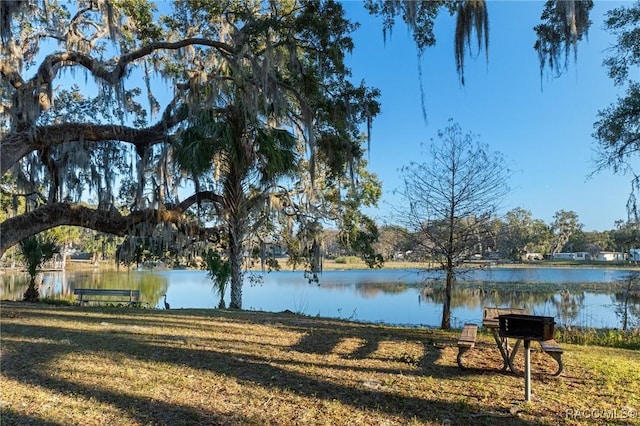 property view of water