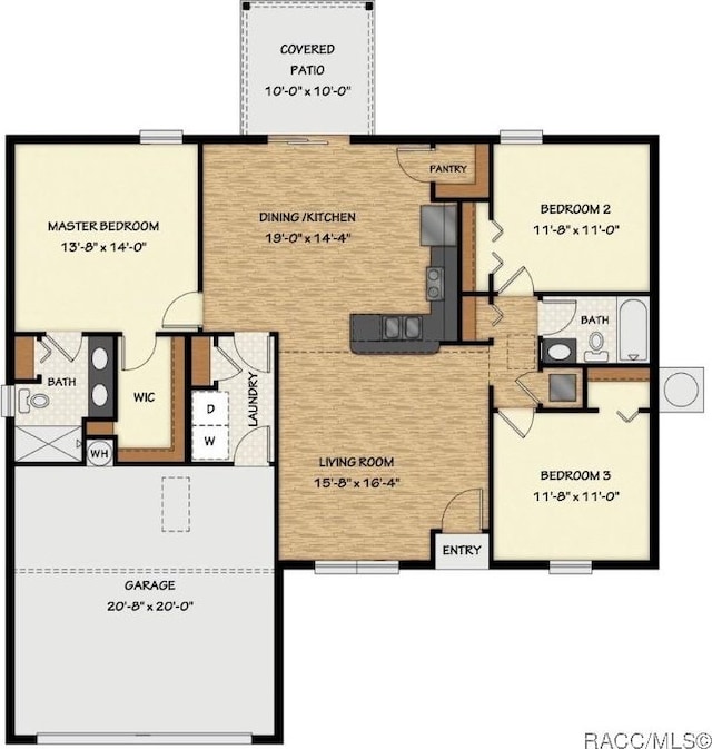 view of layout