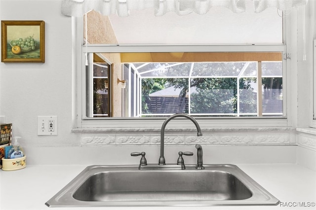 room details featuring sink