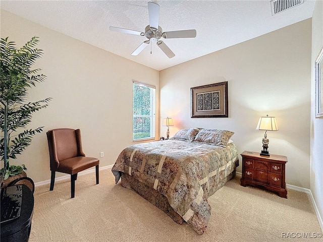 4339 N Canarywood Ter, Beverly Hills, FL 34465 - bedroom with ceiling fan and light colored carpet