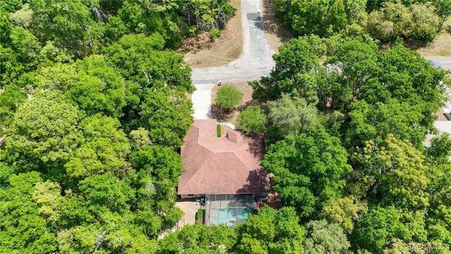 7690 N Greendale Dr, Citrus Springs, FL 34434 - bird's eye view