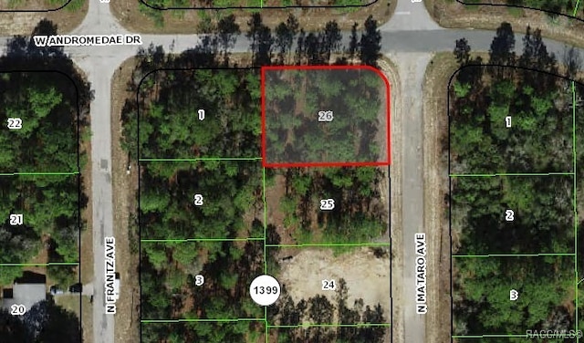 10986 N Mataro Ave, Citrus Springs FL, 34434 land for sale