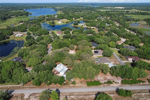 9885 E Lindale Ct, Inverness, FL 34450 - aerial view of property's location featuring a nearby body of water