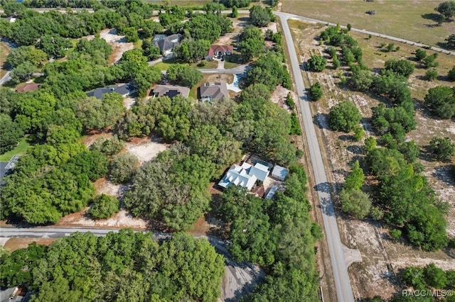 9885 E Lindale Ct, Inverness, FL 34450 - aerial view of property and surrounding area
