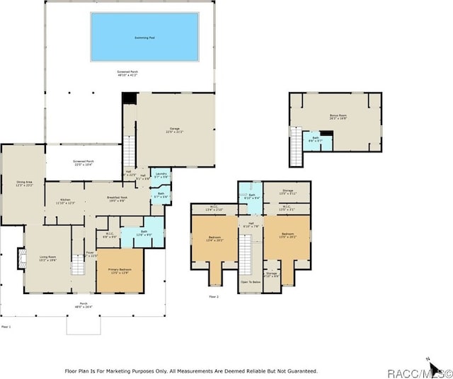 9885 E Lindale Ct, Inverness, FL 34450 - property floor plan