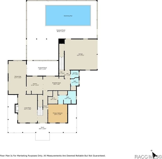 9885 E Lindale Ct, Inverness, FL 34450 - room layout