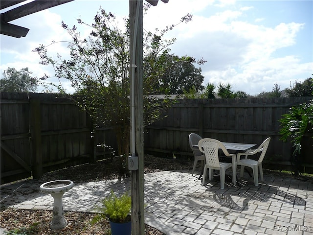 view of patio / terrace