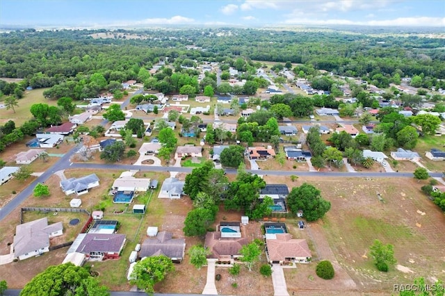 520 S Jefferson St, Beverly Hills, FL 34465 - birds eye view of property featuring a residential view