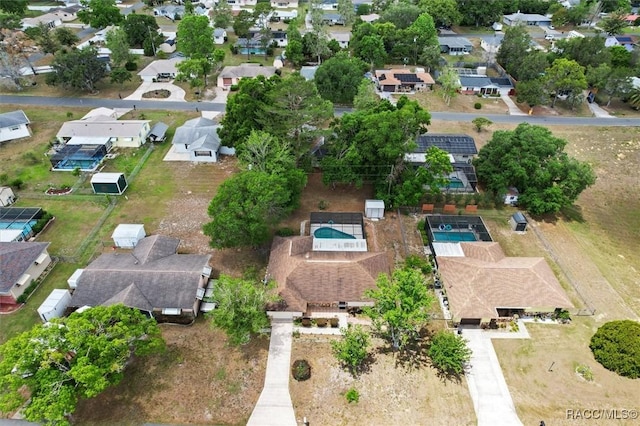 520 S Jefferson St, Beverly Hills, FL 34465 - bird's eye view with a residential view