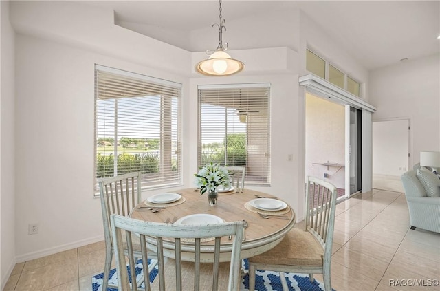1328 W Diamond Shore Loop, Hernando, FL 34442 - dining room with light tile patterned floors and baseboards