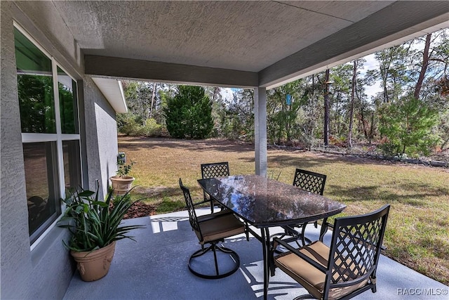 view of patio