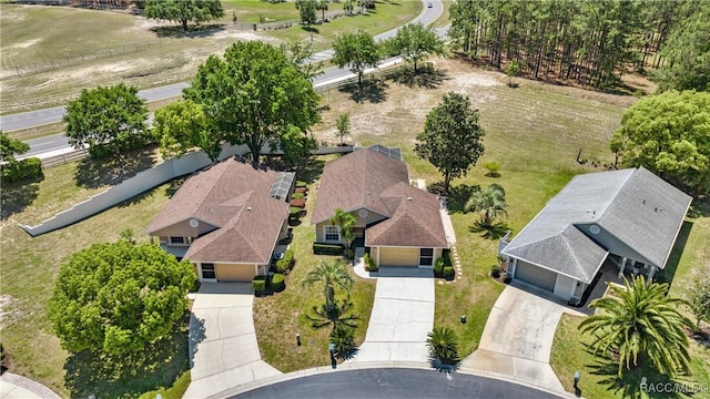 drone / aerial view