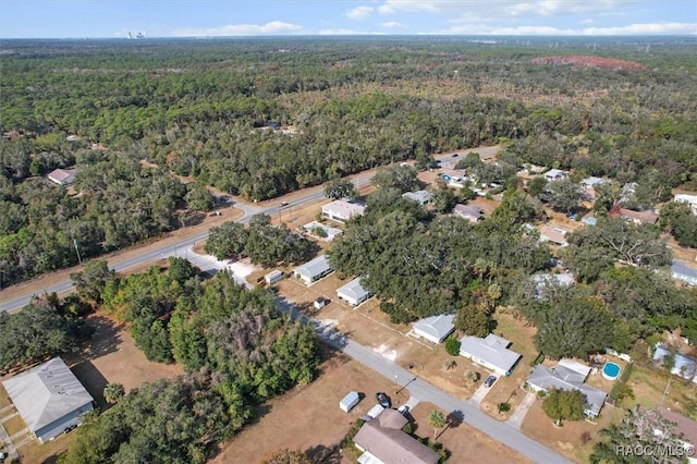 aerial view