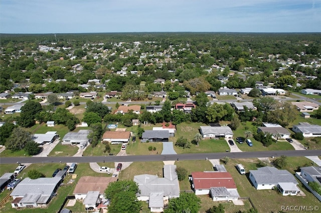 aerial view