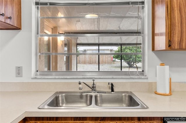 kitchen with sink