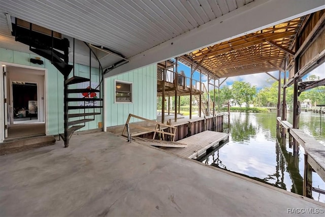 11615 N Caribee Pt, Inglis, FL 34449 - dock with a water view